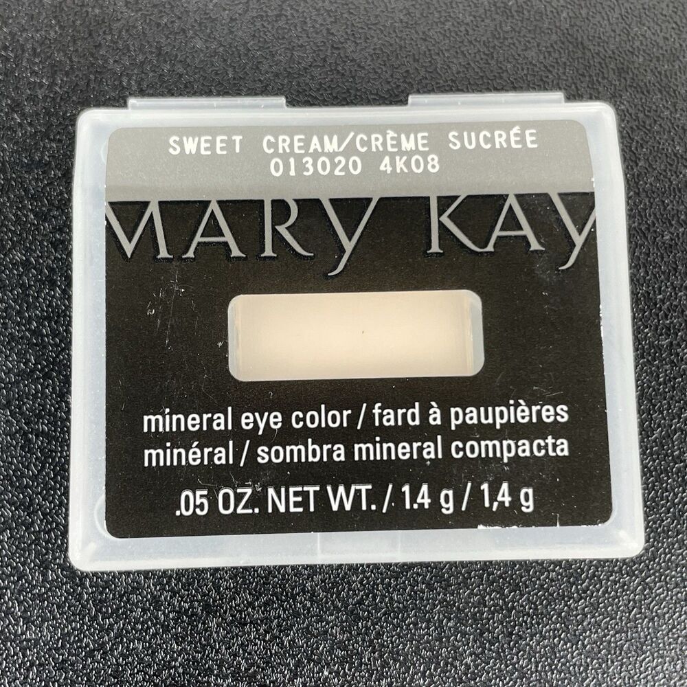 Mary Kay Mineral Eye Color Sweet Cream Full Size .05 oz 013020 4K08, Brand New